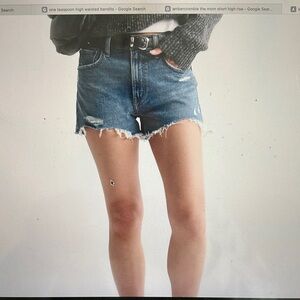 Abercrombie High Rise Mom Short